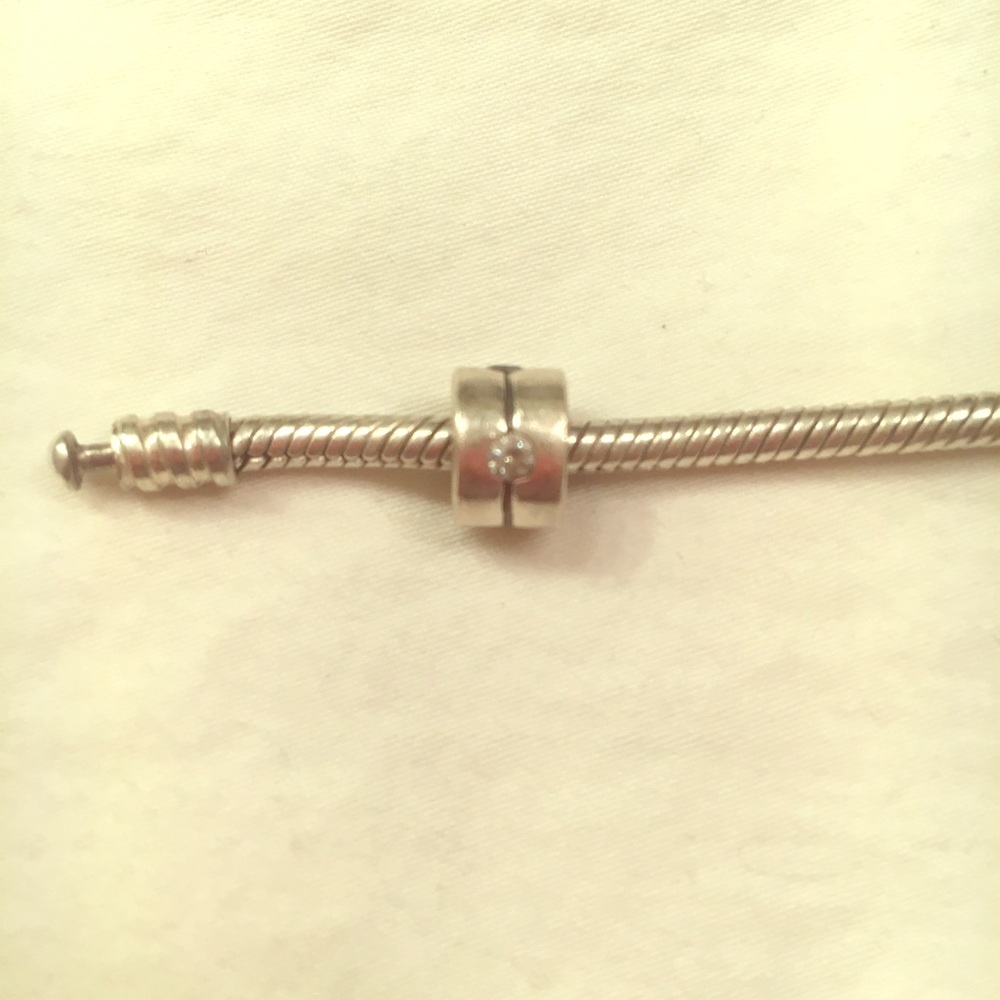 Birthstone diamond charm for Pandora